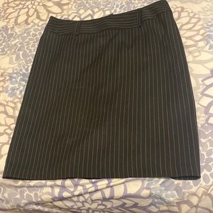 AGB black pinstripe skirt size 12